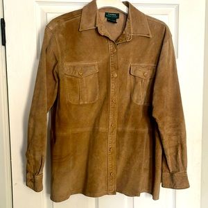 Lauren Ralph Lauren Tan Leather Jacket